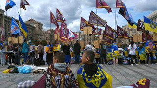 Die Ukraine feiert ihre Unabhängigkeit