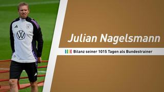 Julian Nagelsmann: 1015 Tage Bundestrainer