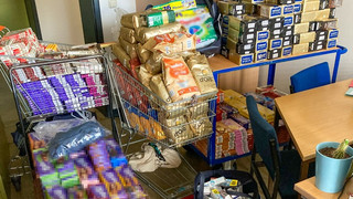 Schoko-Diebesgut aus Marburg wird in die Ukraine gespendet