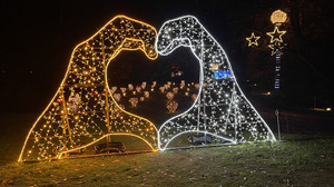 Magische Weihnachtswelt im Frankfurter Christmas Garden eröffnet