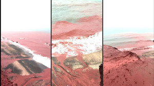 "Blutregen" färbt Meer rot