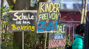Wegen Gewalt: Polizei an Schulen in Rheinland-Pfalz