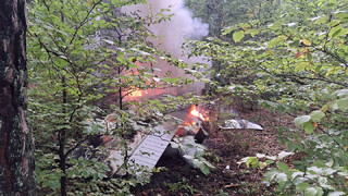 Michelstadt: Flugzeugabsturz - Polizei vermutet technische Störung