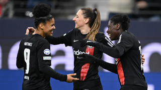 Verfolger Hoffenheim patzt: SGE-Frauen in Champions-League-Quali dabei