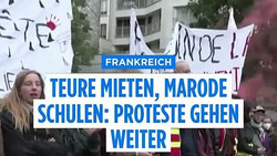 Frankreichs Studierende demonstrieren erneut gegen Schweigen der Regierung