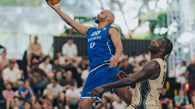 Basketball-Highlight:"3x3 Open Frankfurt" zurück am Roßmarkt