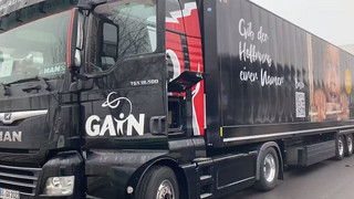 Gain bittet um Spenden für die Ukraine - Lebensmittellager fast leer