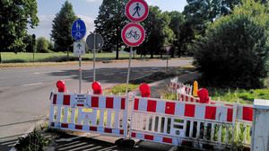ADFC: Gefährliche Umleitung auf Radweg R3 zwischen Walluf und Eltville