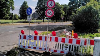 ADFC: Gefährliche Umleitung auf Radweg R3 zwischen Walluf und Eltville