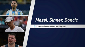 Messi, Sinner, Doncic: Diese Stars fehlen bei Olympia
