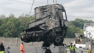 A45 bei Ehringshausen: Vollsperrung aufgehoben