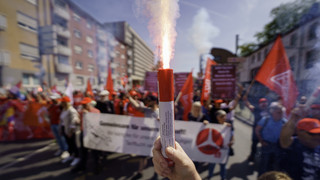 Maidemos in Hessen friedlich: Polizist leicht verletzt