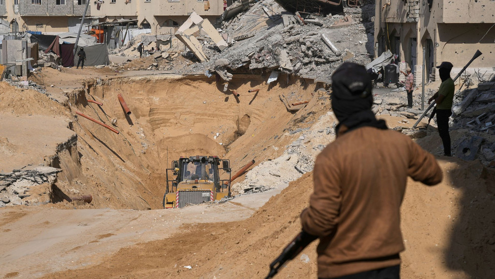 Nahostkonflikt - Grabungsarbeiten in Chan Junis