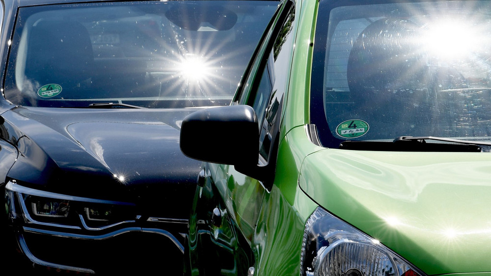 Autos und Hitze 