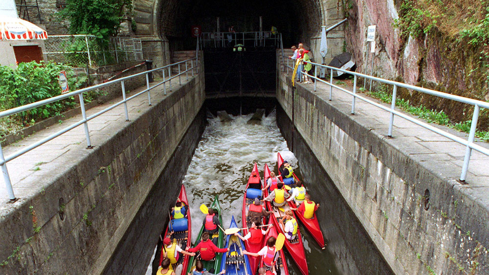 Kanu-Tour Weilburger Schifffahrtstunnel