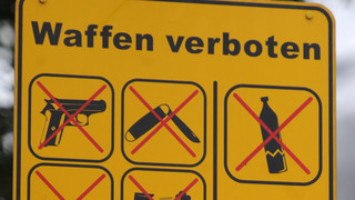Ab Montag gibt es in Kassel eine Waffentrageverbotszone