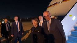 Reise in die Türkei: Merz mit Ehefrau Charlotte eingetroffen