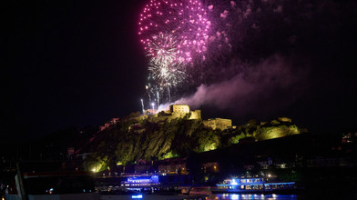 Rhein in Flammen in Koblenz: Feuerwerk trotz Dürre genehmigt