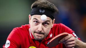 Emotionaler Tischtennis-Star Boll bei Spiel in Bad Homburg