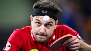 Emotionaler Tischtennis-Star Boll bei Spiel in Bad Homburg