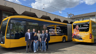 HEAG mobilo startet auf Bussen und Straßenbahnen Personalwerbekampagne