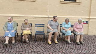 "Alltagsmenschen": 44 Skulpturen schmücken Fuldaer Innenstadt