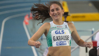 Leichtahtletik: Gesa Krause holt sich bei Hallen-DM zwei Titeln