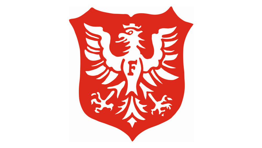 So soll das Wappen des FSV beim sensationellen Endspiel 1925 ausgesehen haben.