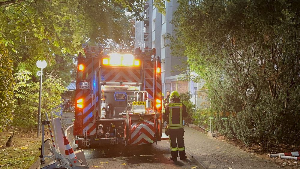 Wohnungsbrand in Eschborn