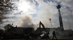 Diskothek in Kehl am Rhein durch Feuer verwüstet, 750 Personen evakuiert