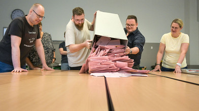 Prognosen: AfD klar vor CDU bei Wahl in Sachsen-Anhalt