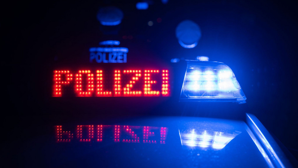 Polizeiwagen mit Blaulicht