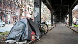 Über eine Million Menschen in Deutschland wohnungslos