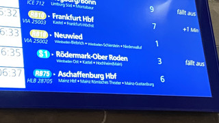 Bahnstreik: Das müssen Bahn-Reisende zum Warnstreik in Hessen wissen