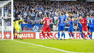 Eintracht nach Sieg bei den Stuttgarter Kickers im Achtelfinale