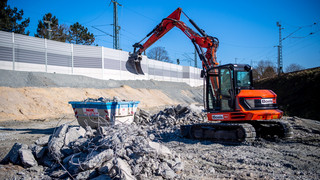 Spatenstich für Lärmschutzwände an Bahnstrecke im Mittelrheintal