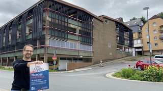 Frankenberg feiert Parkhaus-Abriss mit DJ auf zwei Parkdecks