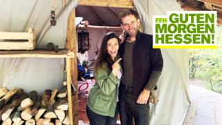 Aussteiger im Odenwald: So lebt der Mann in der Holzhütte