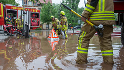 Wasserrohrbruch Mainz Weisenau: Stromausfall inklusive