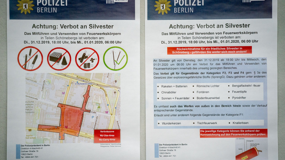 Böllerverbot Berlin Gewerkschaft Polizei Angriffe Verletzte
