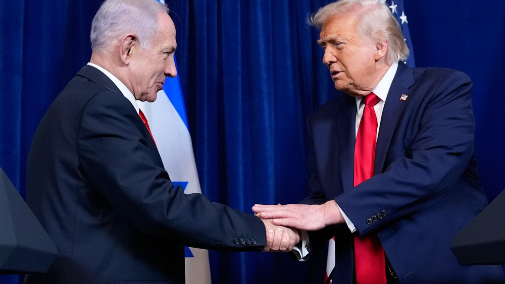 Benjamin Netanjahu und Donald Trump