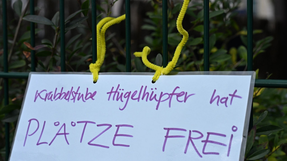 Freie Betreuungsplätze für Kinder in hessischen Kinderkrippen