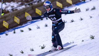 Deutsches Skisprung-Team feiert Podestplatz in Willingen