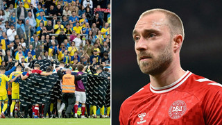 Eriksen erneut auf dem Platz kollabiert: "Ein großer Schreck"