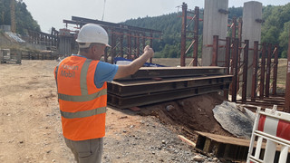B45-Brücke bei Bad König-Zell: Wann der Verkehr wieder rollt