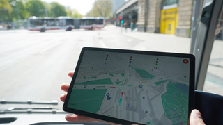 Gießener Busse per Live-Karte in der RMV-App orten