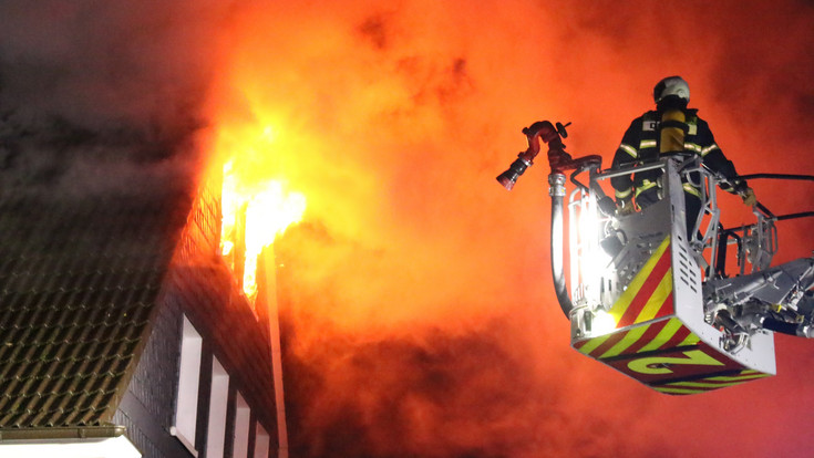 Brand in Jossgrund: Zeugin verhindert Schlimmeres