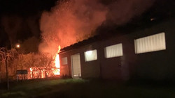 Großalarm in Rüsselsheim: Dieses Gebäude brannte wirklich