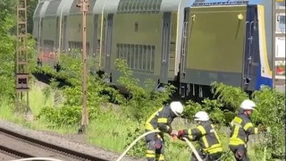 Beschädigte Oberleitung: Bahnstrecke Bremen-Hamburg voll gesperrt