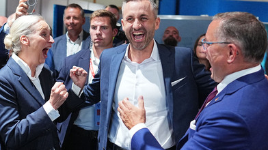 Hochrechnungen: AfD klar vor CDU bei Sachsen-Anhalt-Wahl